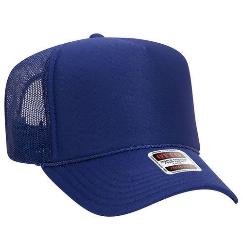 Otto High Crown Foam Front Trucker Hat