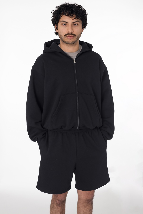 LAA Mid-Weight Crop Zip Hoodie